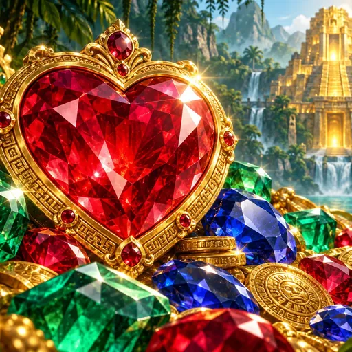 Love and Riches: Eldorado pokie cover art