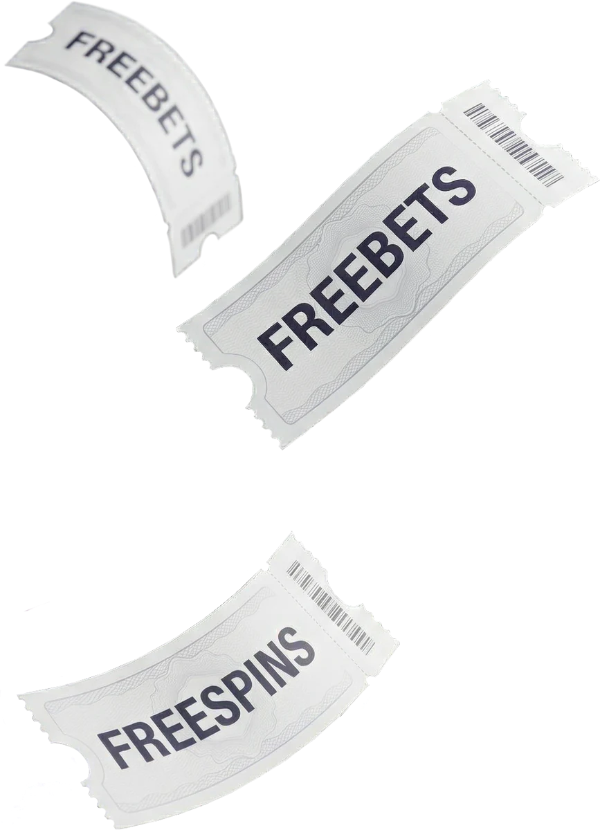 Free bet and free spin tickets from Here2Win Casino's Sunday reload